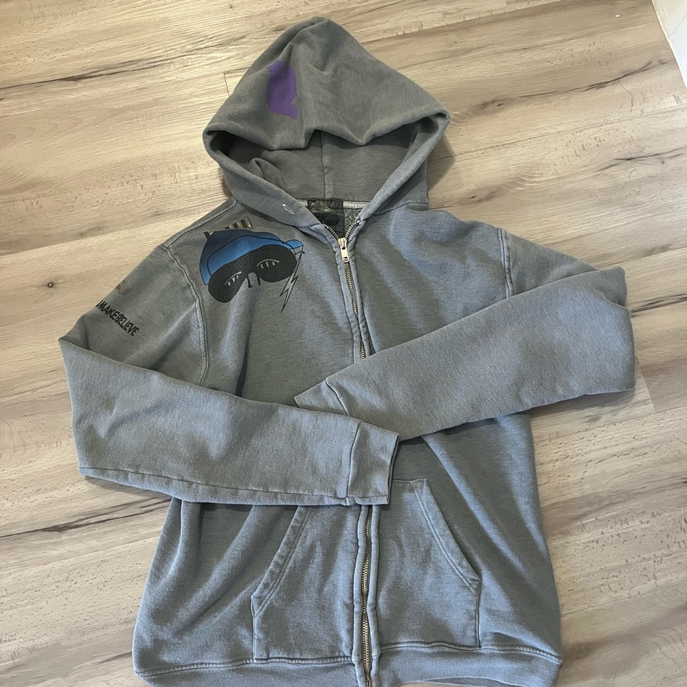 Grey Free City Zip Up